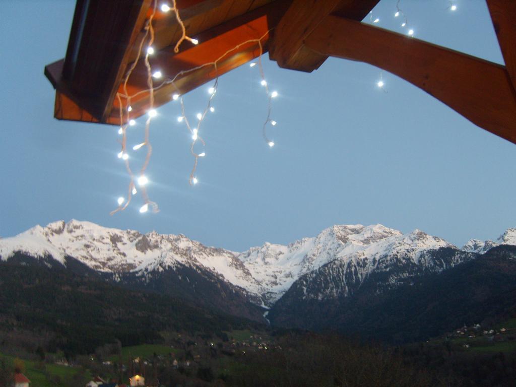 Gite Au Coeur Du Chalet En Belledonne Vers Prapoutel Les 7 Laux Sainte-Agnès Eksteriør bilde